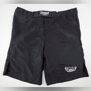 Combat Sports International Shorts Mens Size 40x12 Black MMA Mixed Martial Arts